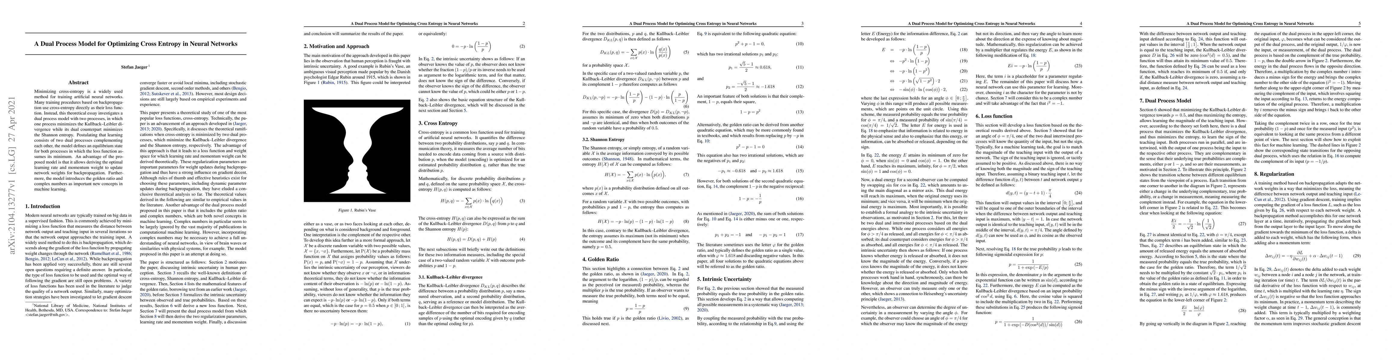 Thumbnail for A Dual Process Model for Optimizing Cross Entropy in Neural Networks