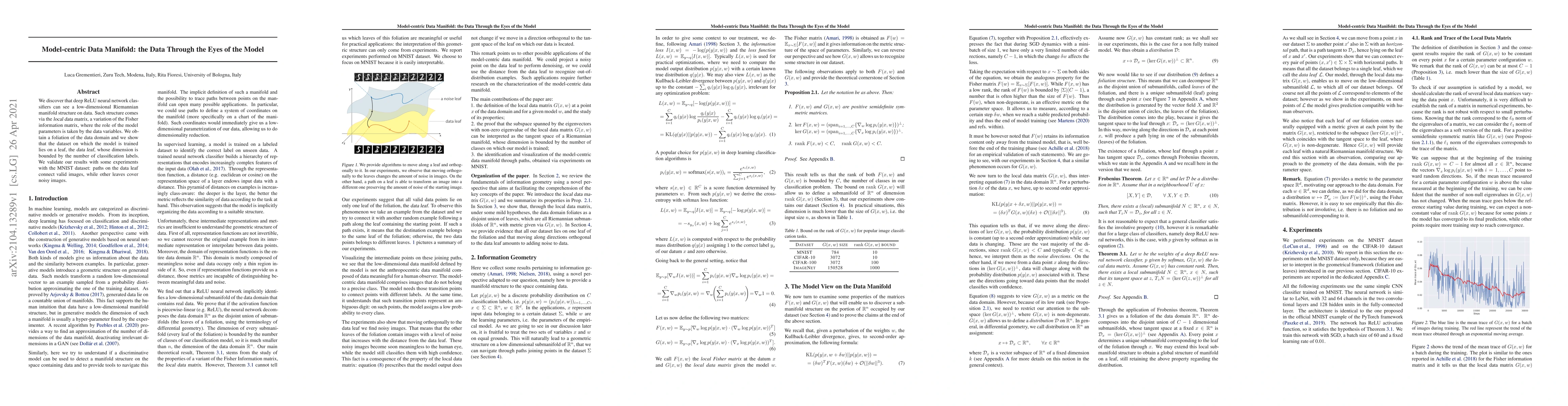 Thumbnail for Model-centric Data Manifold: the Data Through the Eyes of the Model