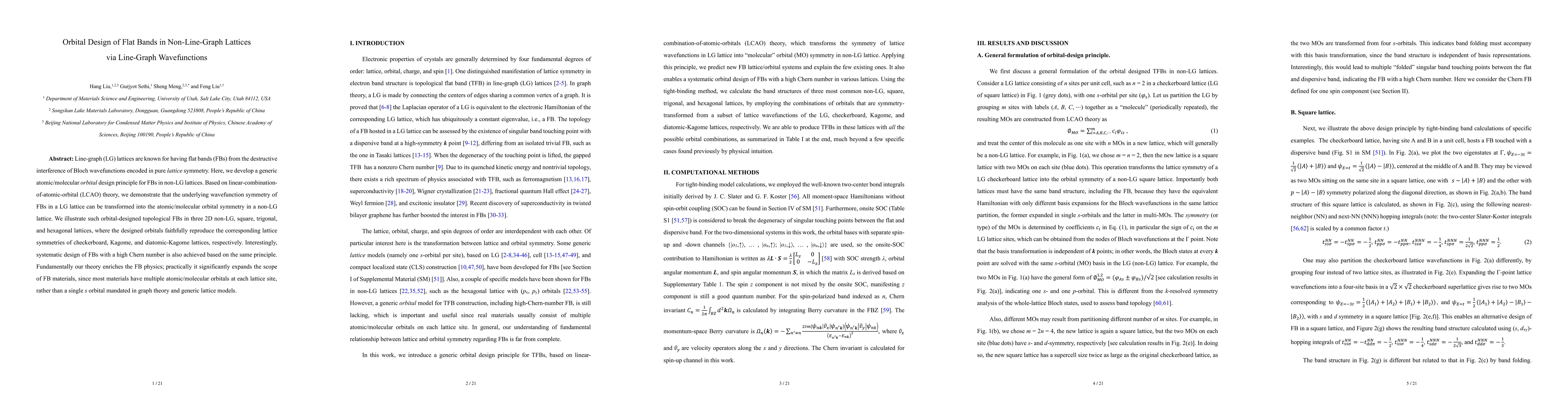 Thumbnail for Orbital Design of Flat Bands in Non-Line-Graph Lattices via Line-Graph
  Wavefunctions