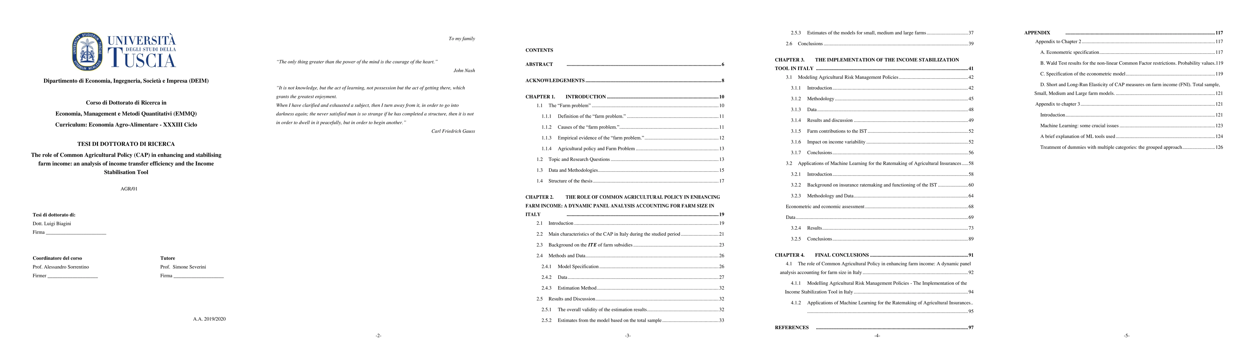 Thumbnail for The role of Common Agricultural Policy (CAP) in enhancing and
  stabilising farm income: an analysis of income transfer efficiency and the
  Income Stabilisation Tool
