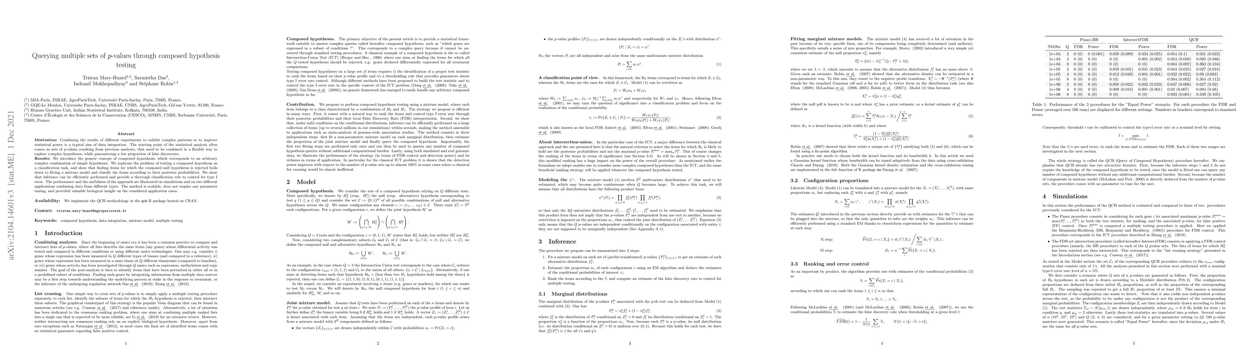 Thumbnail for Querying multiple sets of $p$-values through composed hypothesis testing