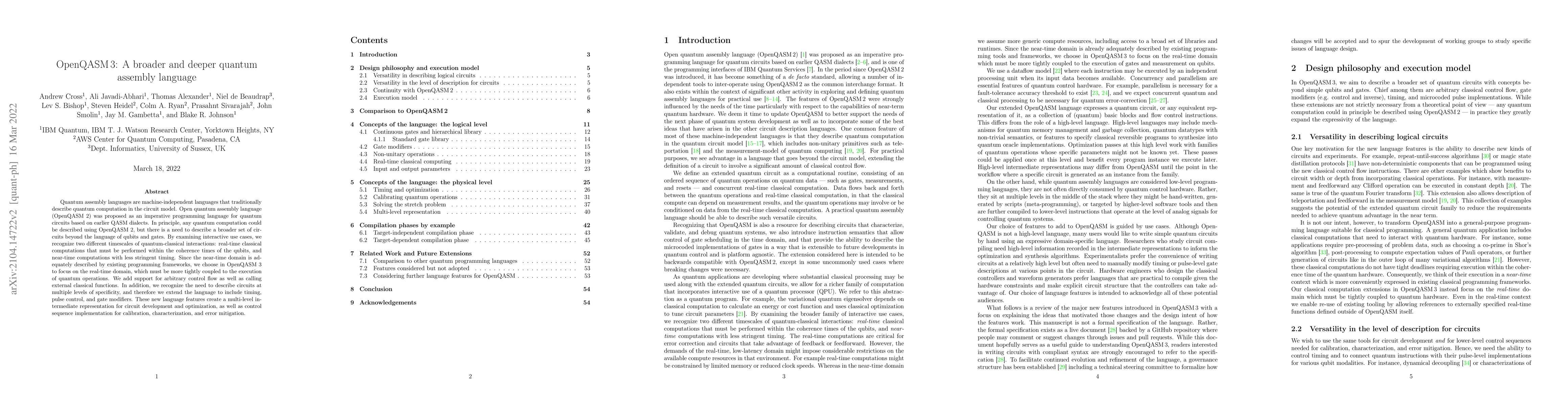 Thumbnail for OpenQASM 3: A broader and deeper quantum assembly language
