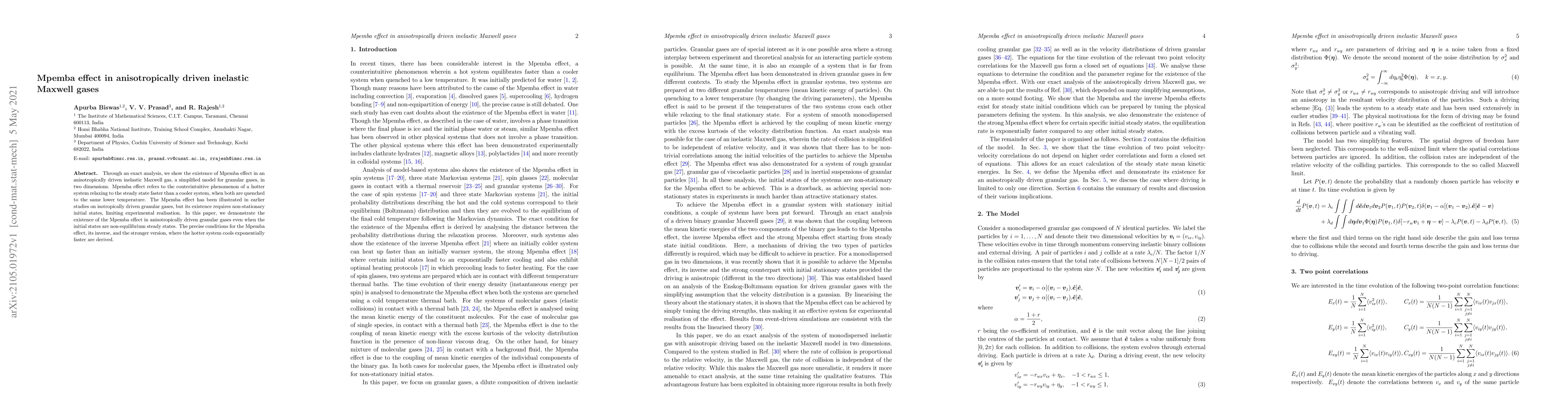Thumbnail for Mpemba effect in anisotropically driven inelastic Maxwell gases