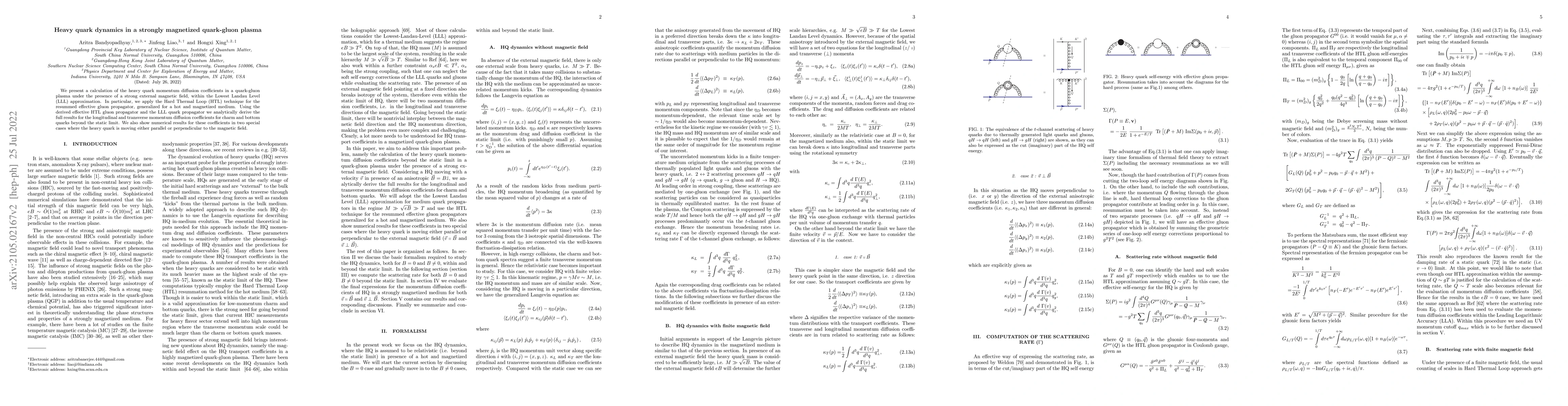 Thumbnail for Heavy quark dynamics in a strongly magnetized quark-gluon plasma