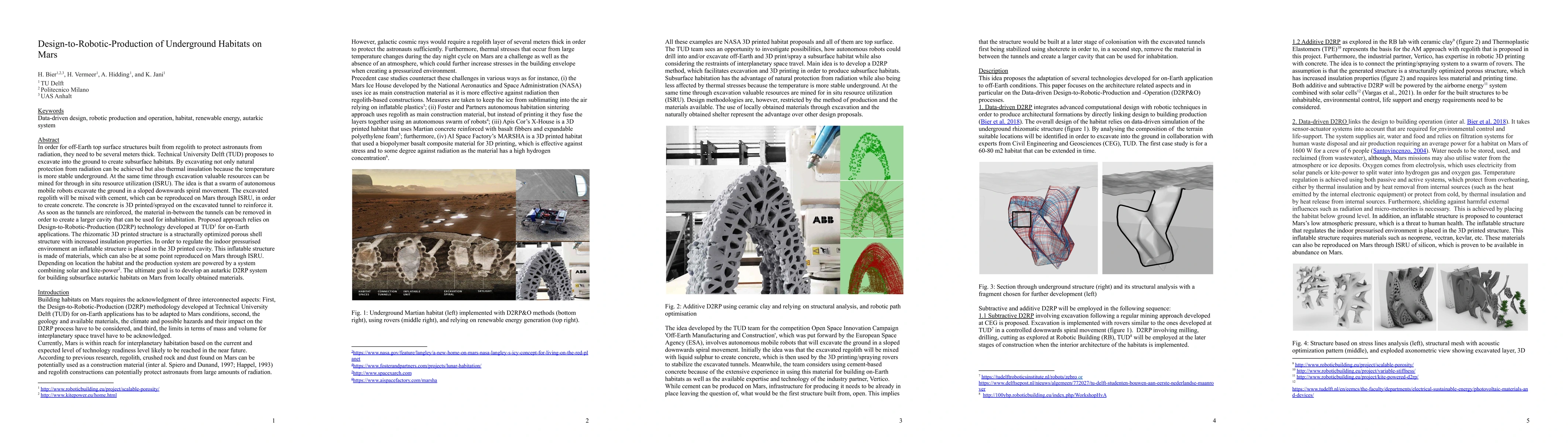 Thumbnail for Design-to-Robotic-Production of Underground Habitats on Mars