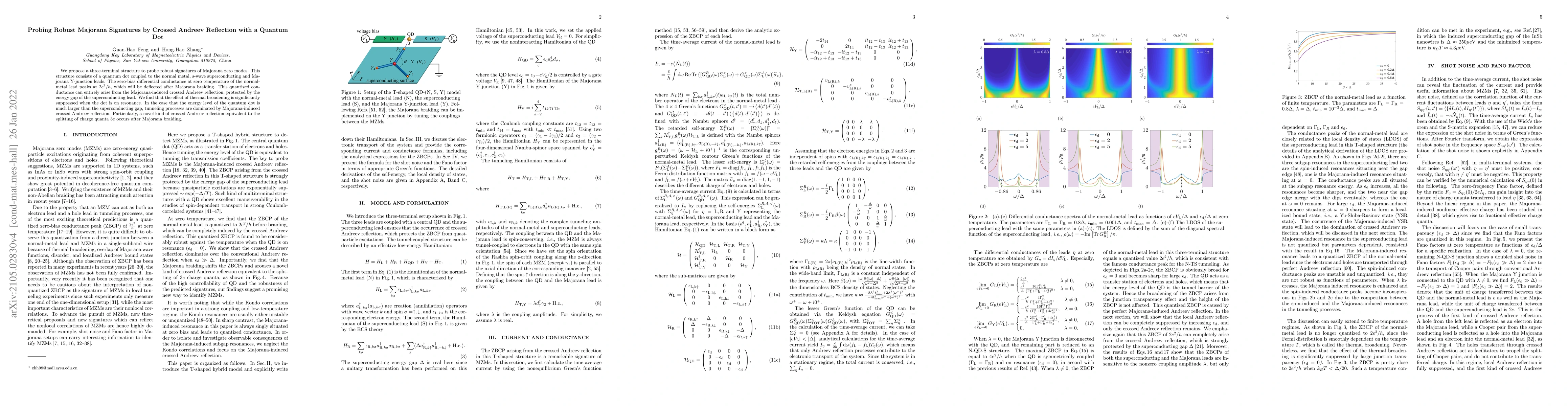 Thumbnail for Probing Robust Majorana Signatures by Crossed Andreev Reflection with a
  Quantum Dot