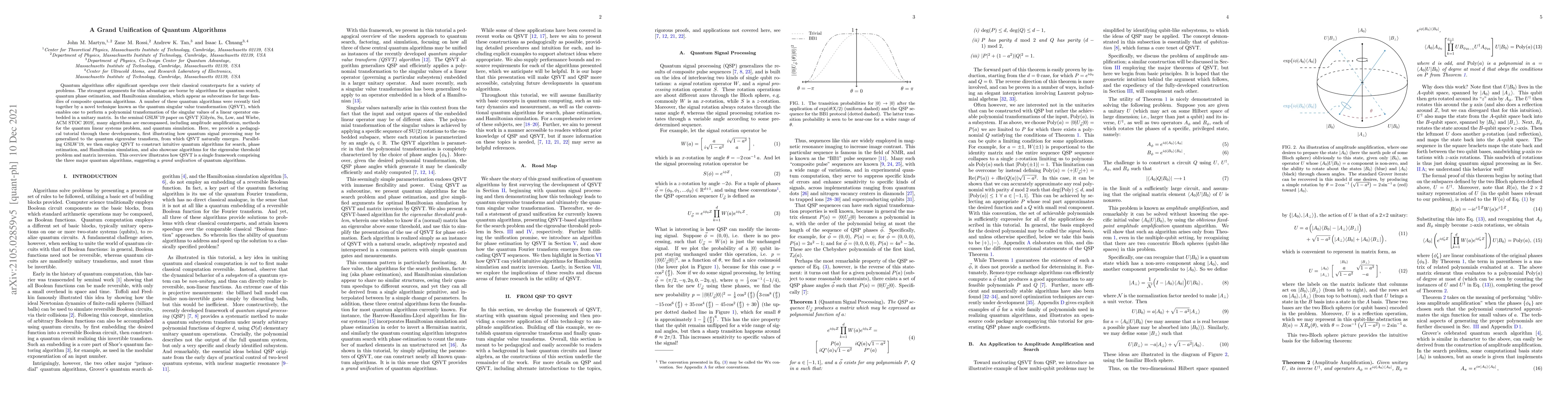 Thumbnail for A Grand Unification of Quantum Algorithms