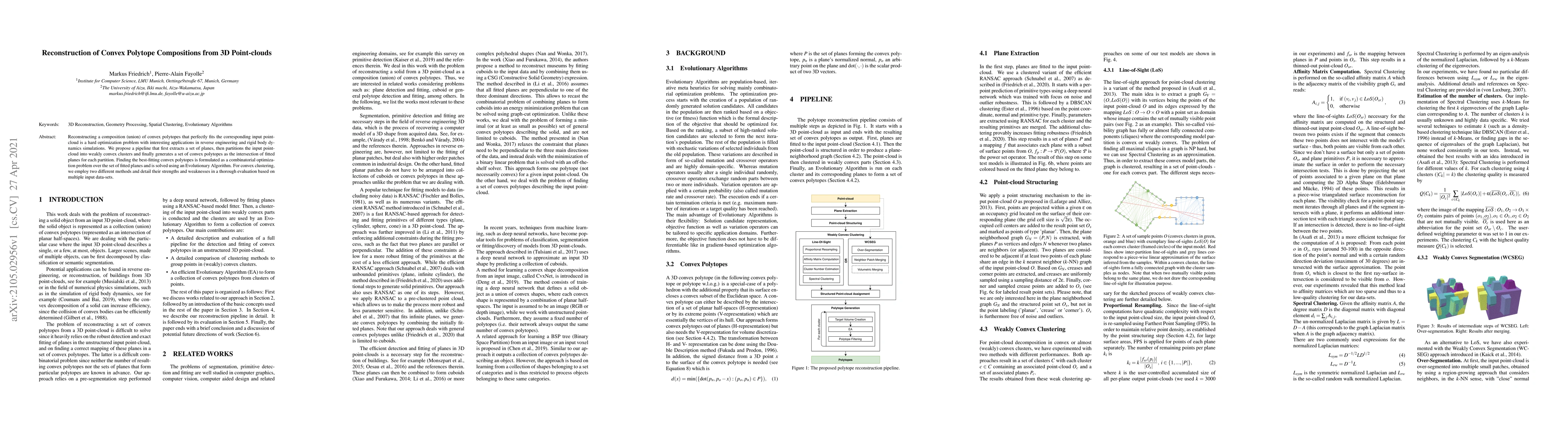 Thumbnail for Reconstruction of Convex Polytope Compositions from 3D Point-clouds