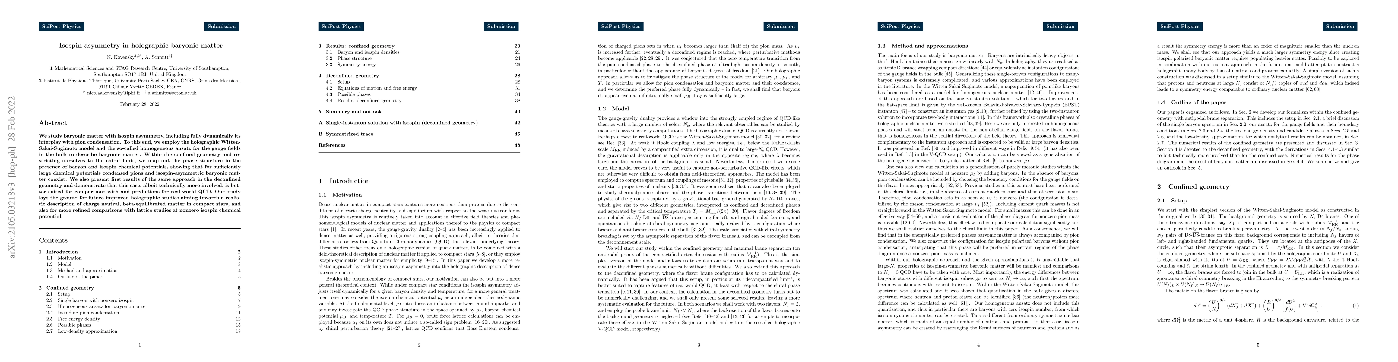 Thumbnail for Isospin asymmetry in holographic baryonic matter