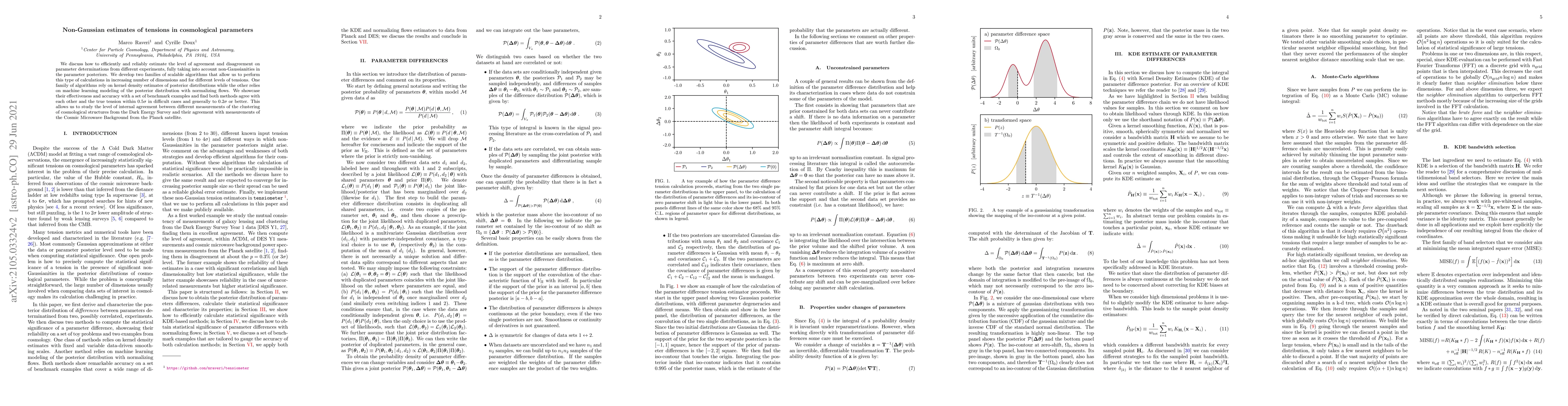 Thumbnail for Non-Gaussian estimates of tensions in cosmological parameters