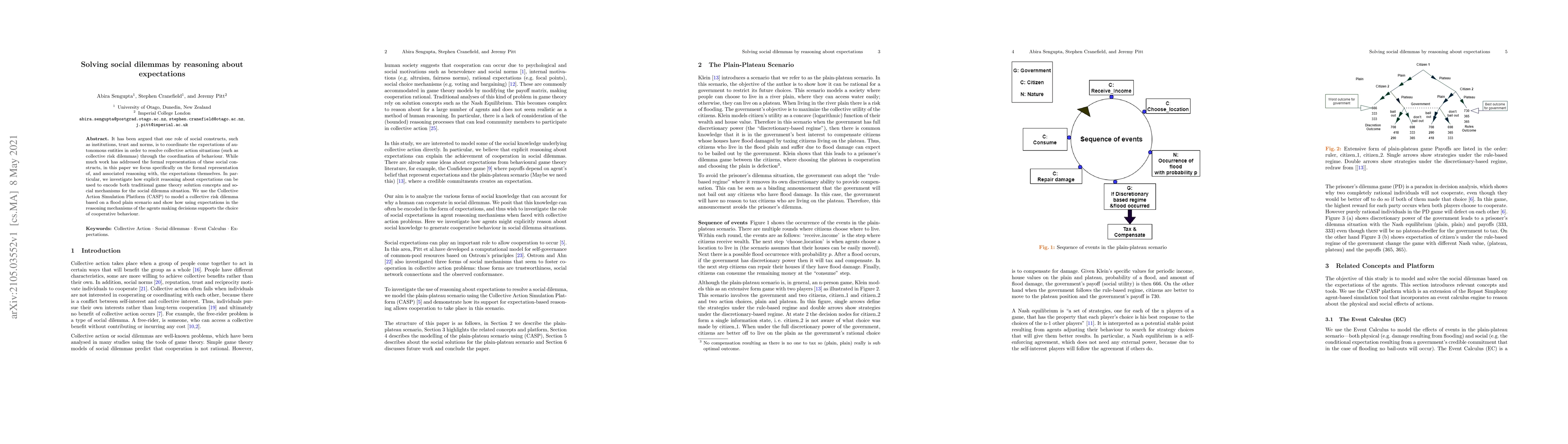 Thumbnail for Solving social dilemmas by reasoning about expectations