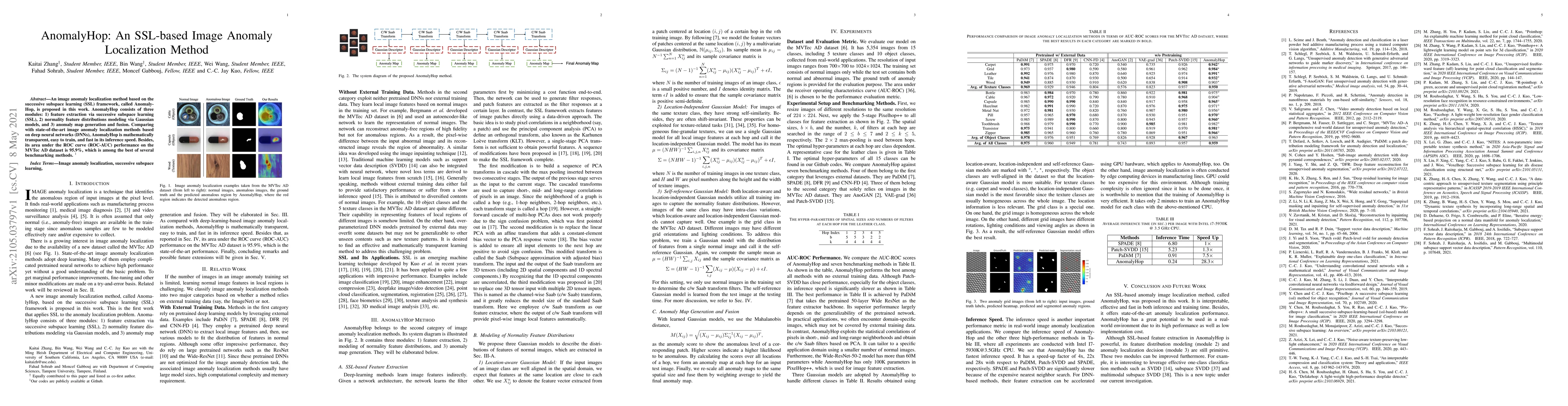 Thumbnail for AnomalyHop: An SSL-based Image Anomaly Localization Method