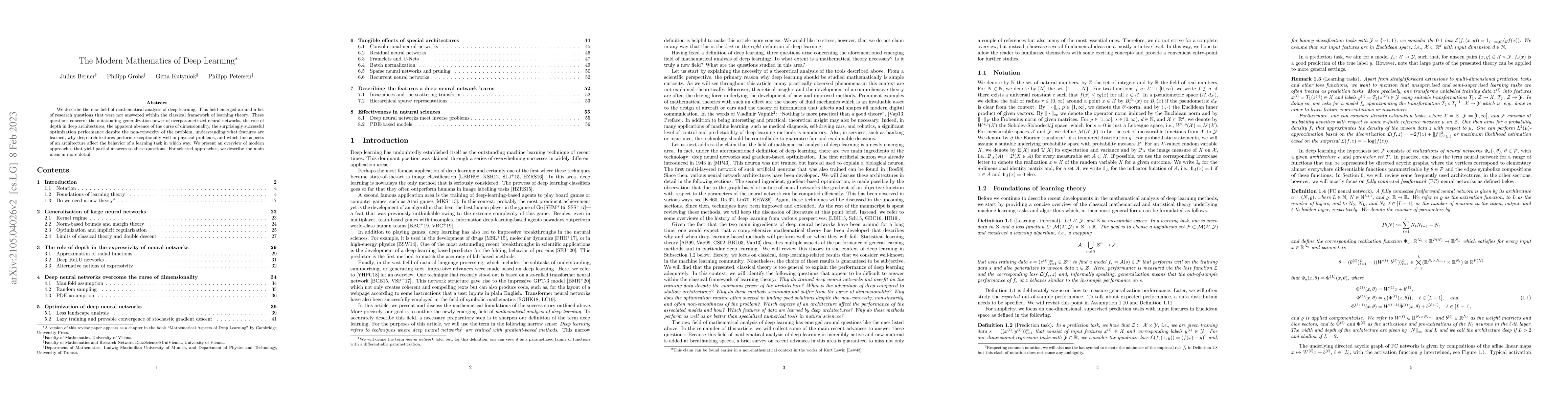 Thumbnail for The Modern Mathematics of Deep Learning