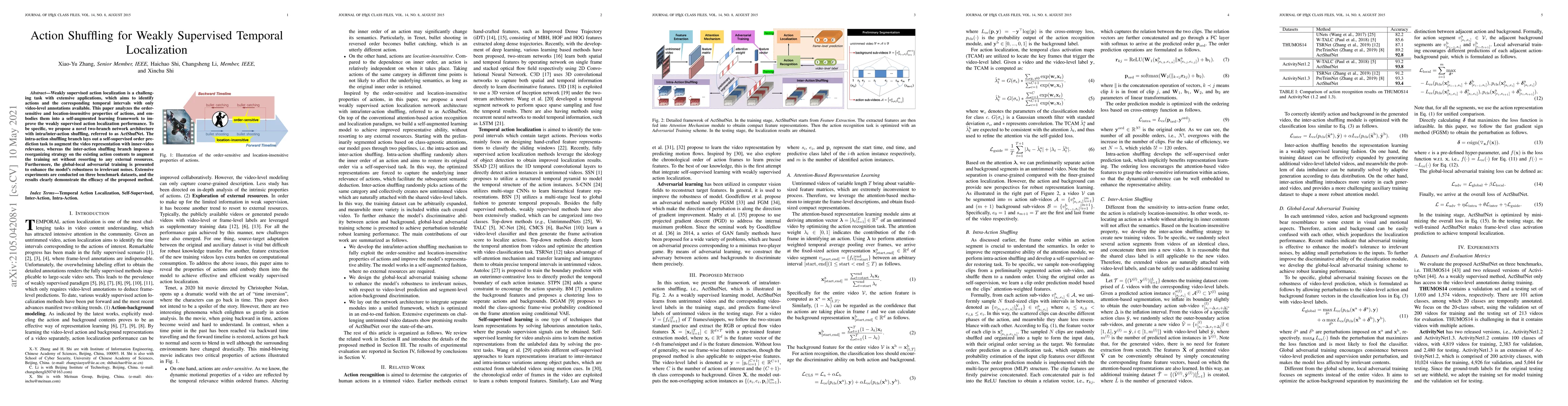 Thumbnail for Action Shuffling for Weakly Supervised Temporal Localization