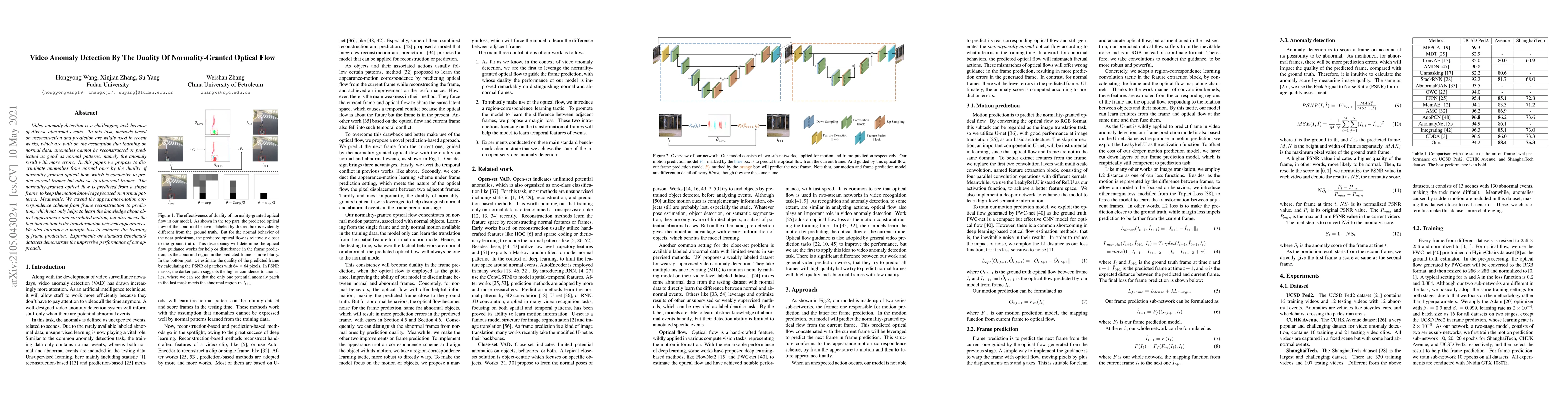 Thumbnail for Video Anomaly Detection By The Duality Of Normality-Granted Optical Flow