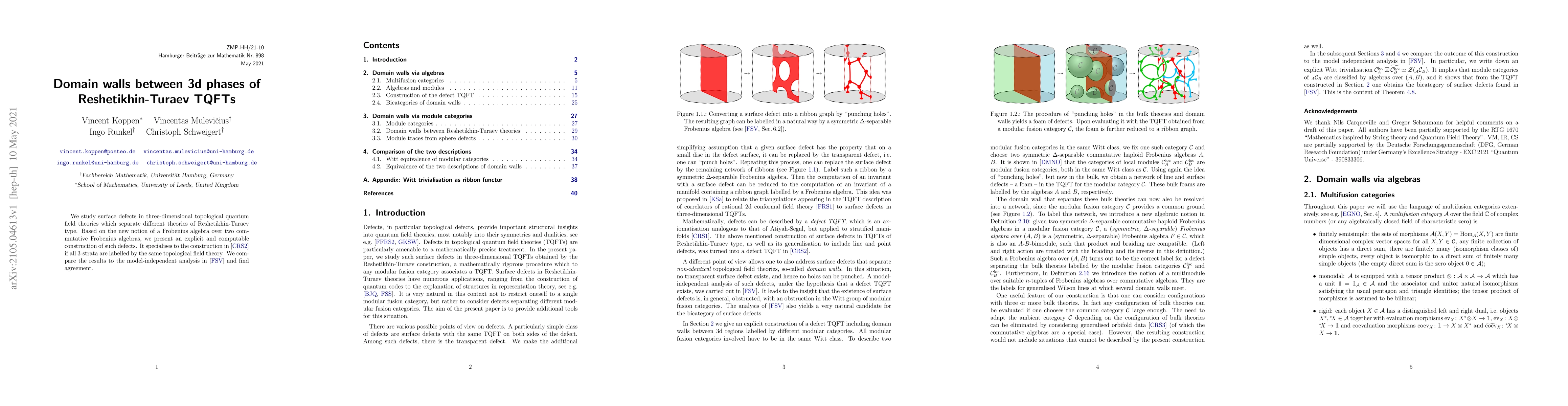 Thumbnail for Domain walls between 3d phases of Reshetikhin-Turaev TQFTs