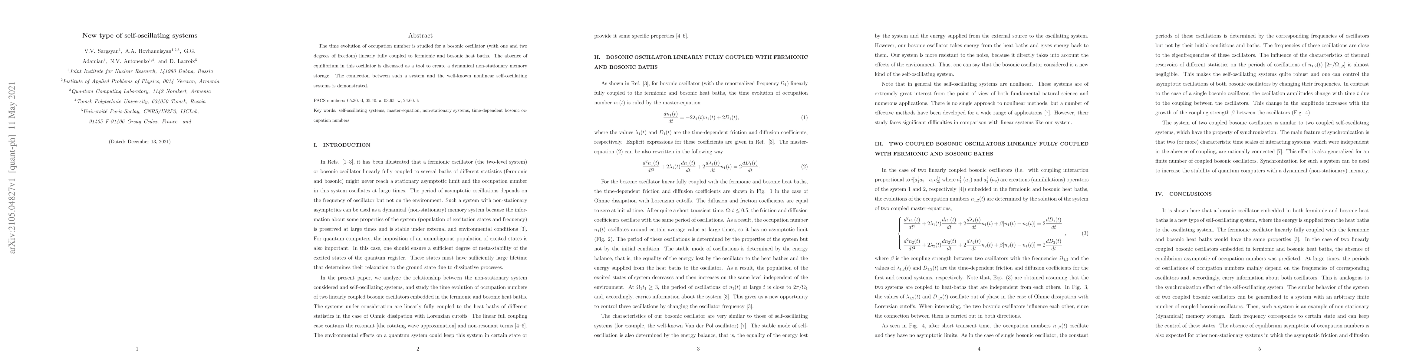 Thumbnail for New type of self-oscillating systems