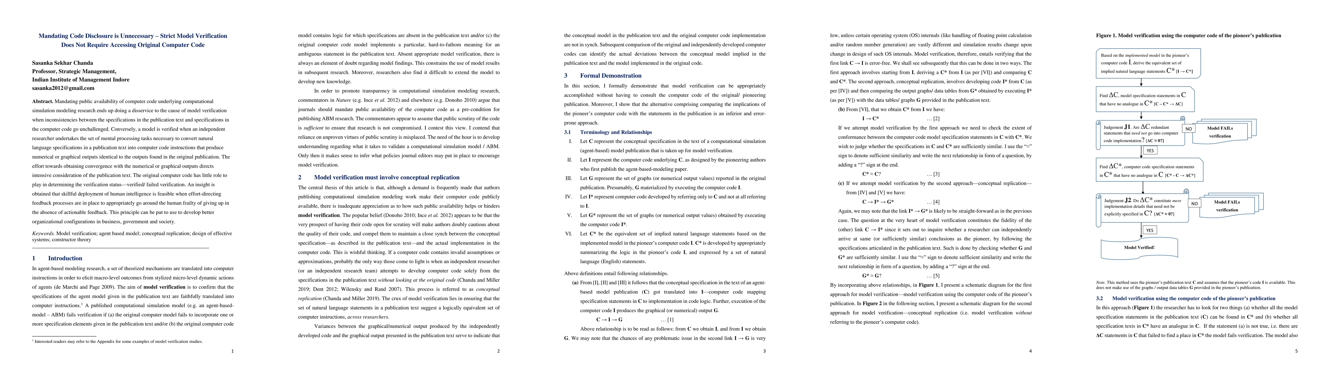 Thumbnail for Mandating Code Disclosure is Unnecessary -- Strict Model Verification
  Does Not Require Accessing Original Computer Code