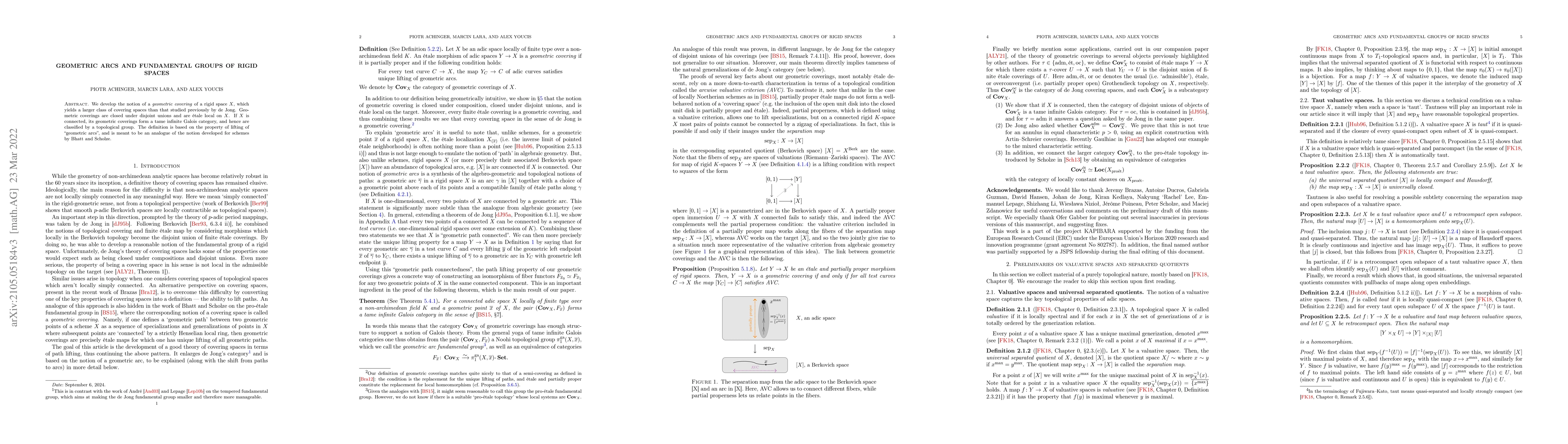 Thumbnail for Geometric arcs and fundamental groups of rigid spaces