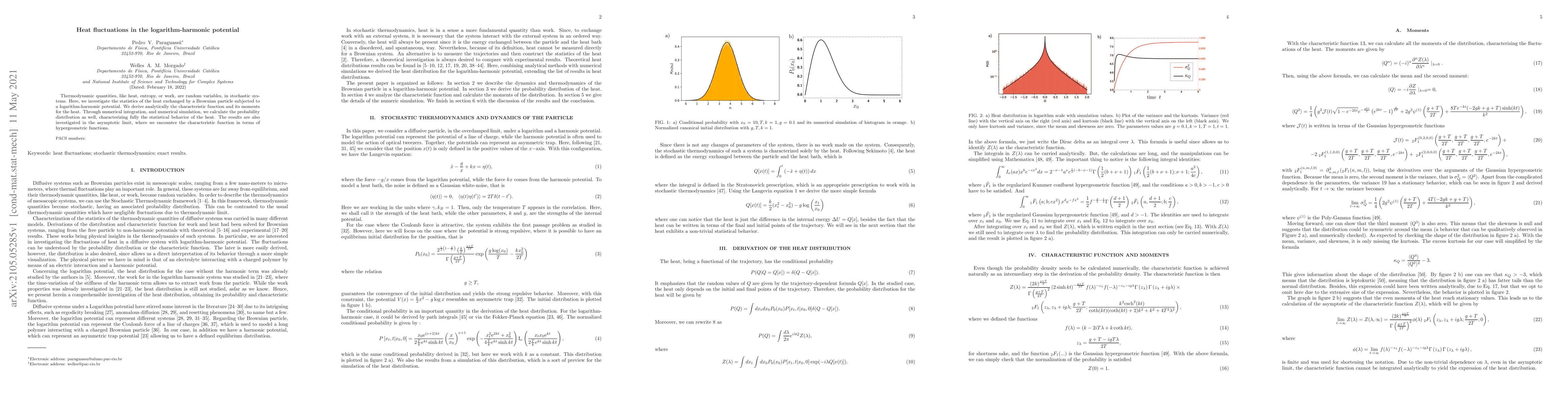 Thumbnail for Heat fluctuations in the logarithm-harmonic potential