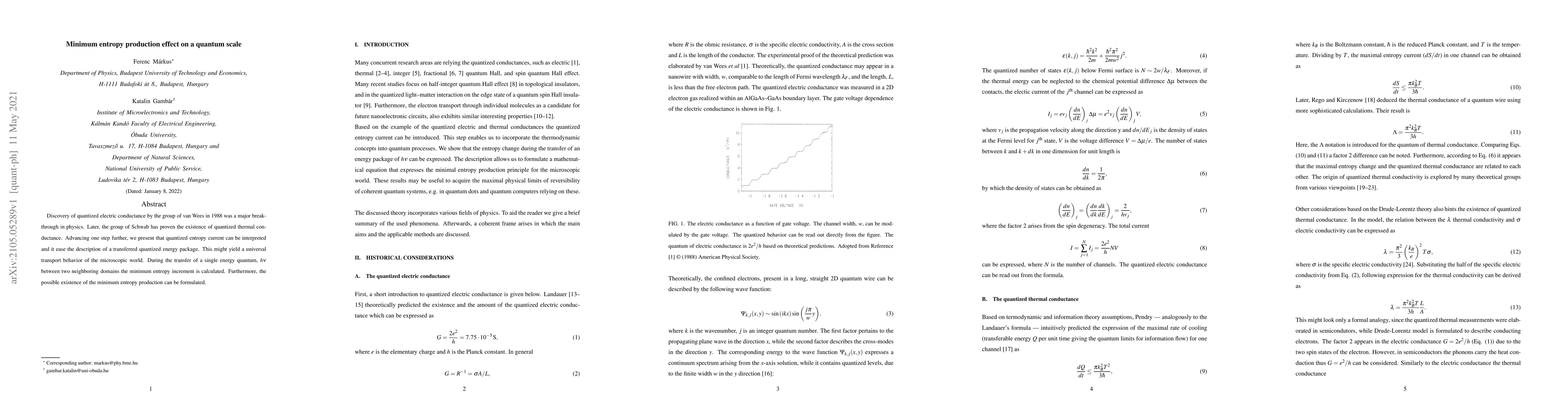 Thumbnail for Minimum entropy production effect on a quantum scale