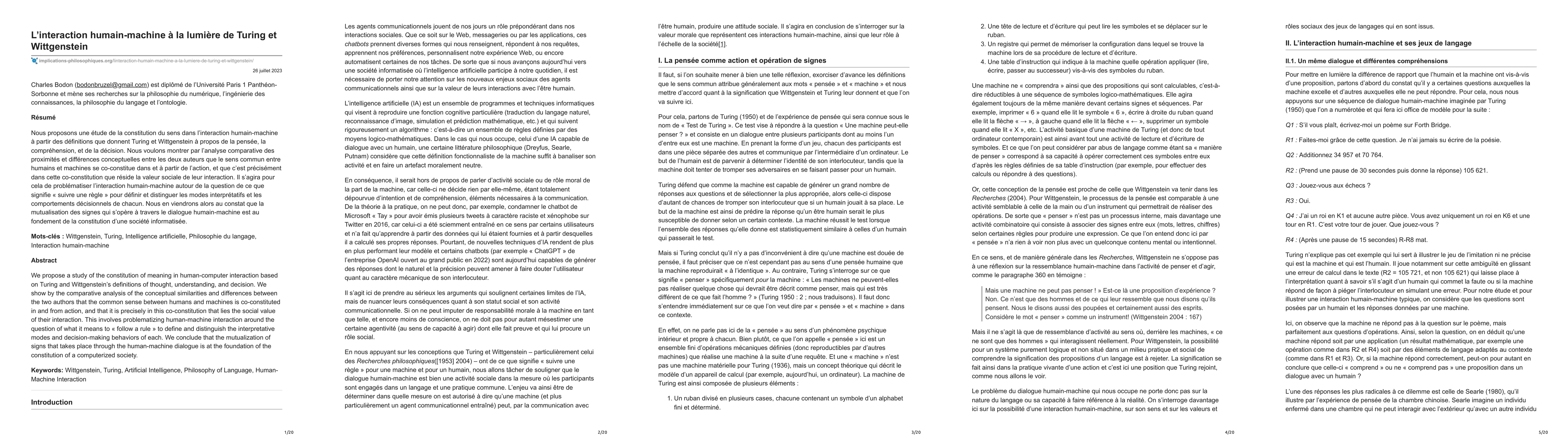 Thumbnail for Human-Machine Interaction in the Light of Turing and Wittgenstein