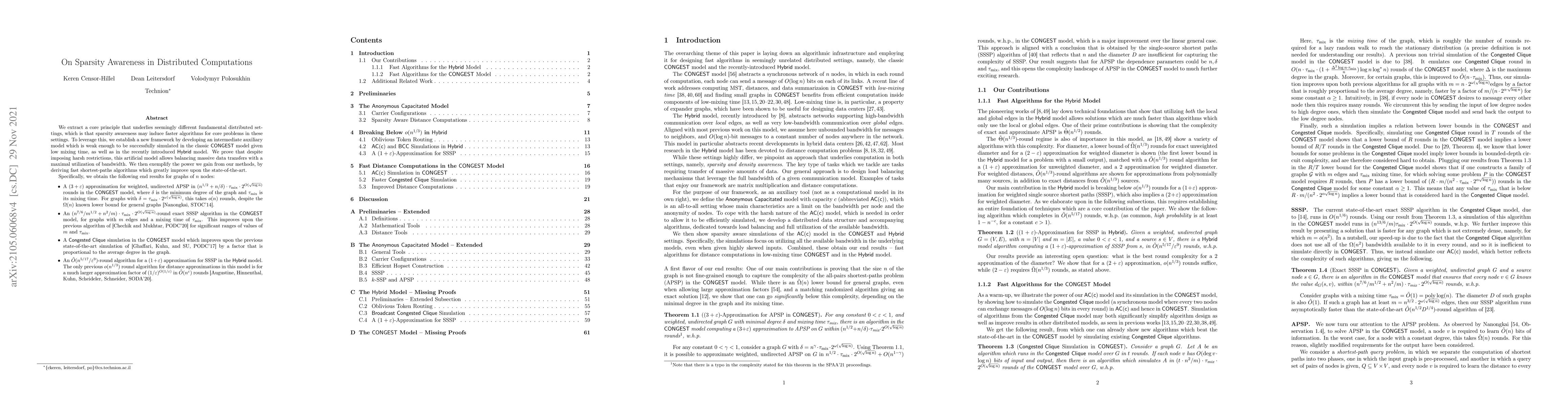 Thumbnail for On Sparsity Awareness in Distributed Computations
