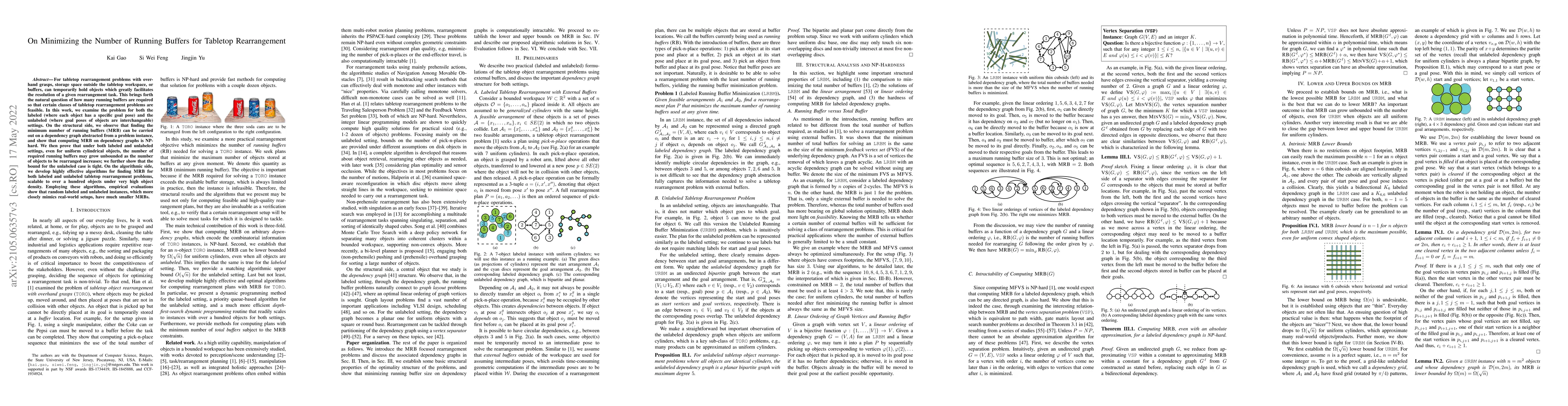 Thumbnail for On Minimizing the Number of Running Buffers for Tabletop Rearrangement