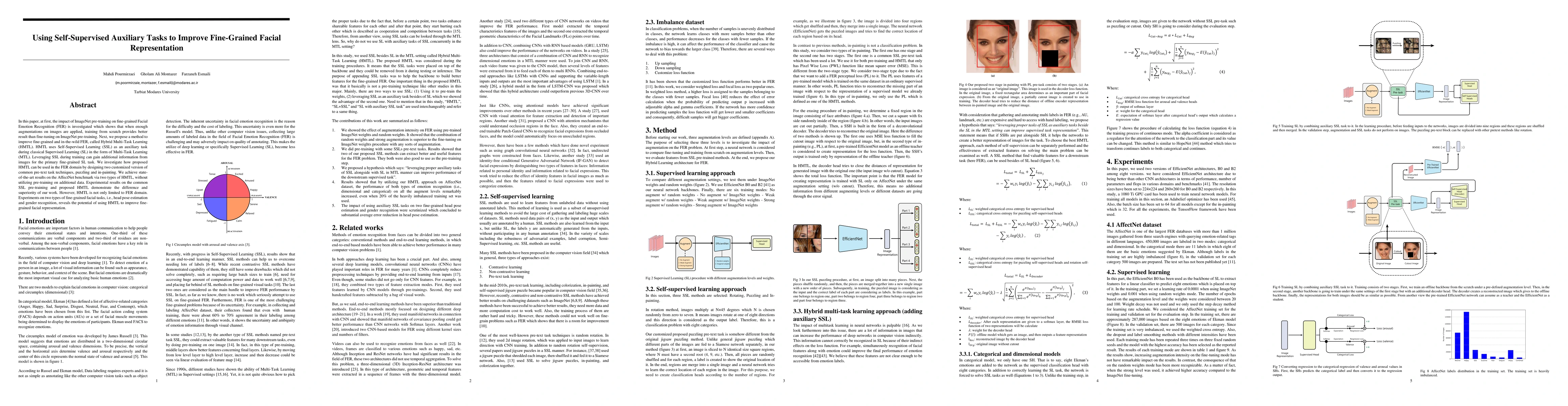 Thumbnail for Using Self-Supervised Auxiliary Tasks to Improve Fine-Grained Facial
  Representation
