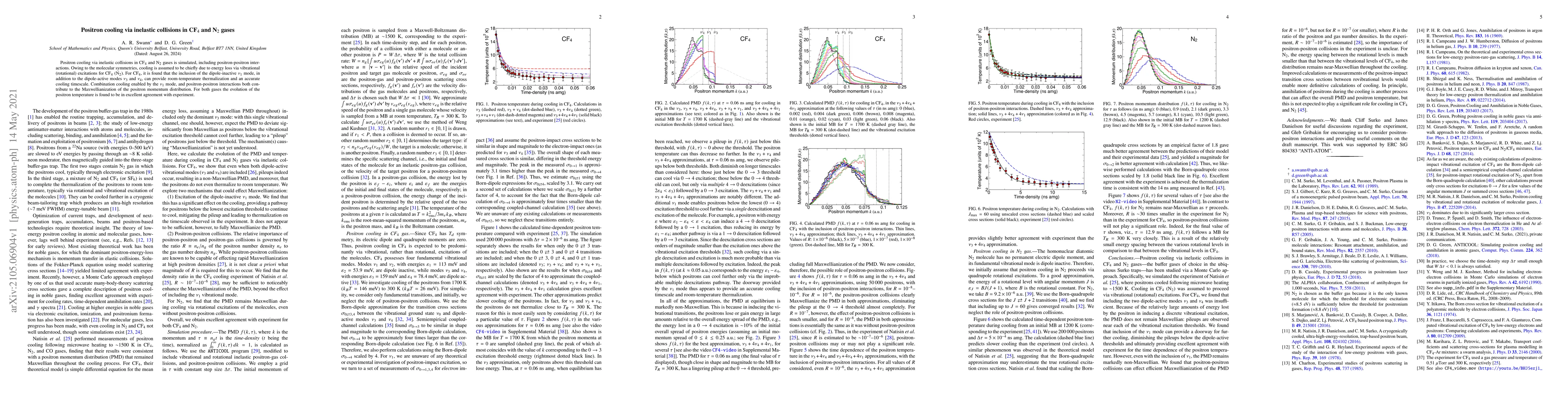 Thumbnail for Positron cooling via inelastic collisions in CF$_4$ and N$_2$ gases