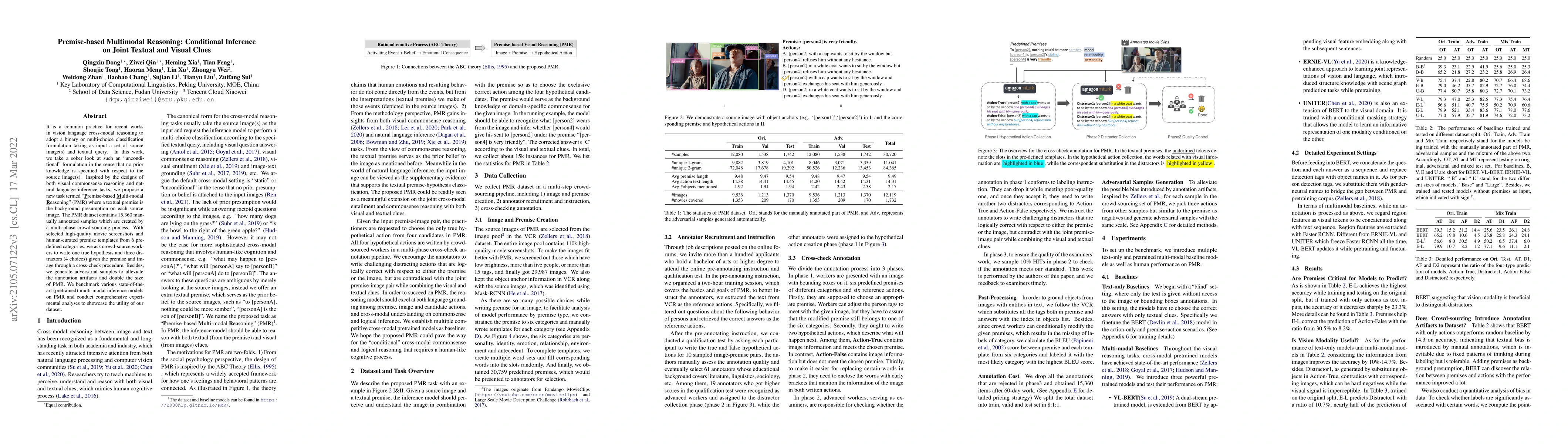 Thumbnail for Premise-based Multimodal Reasoning: Conditional Inference on Joint
  Textual and Visual Clues