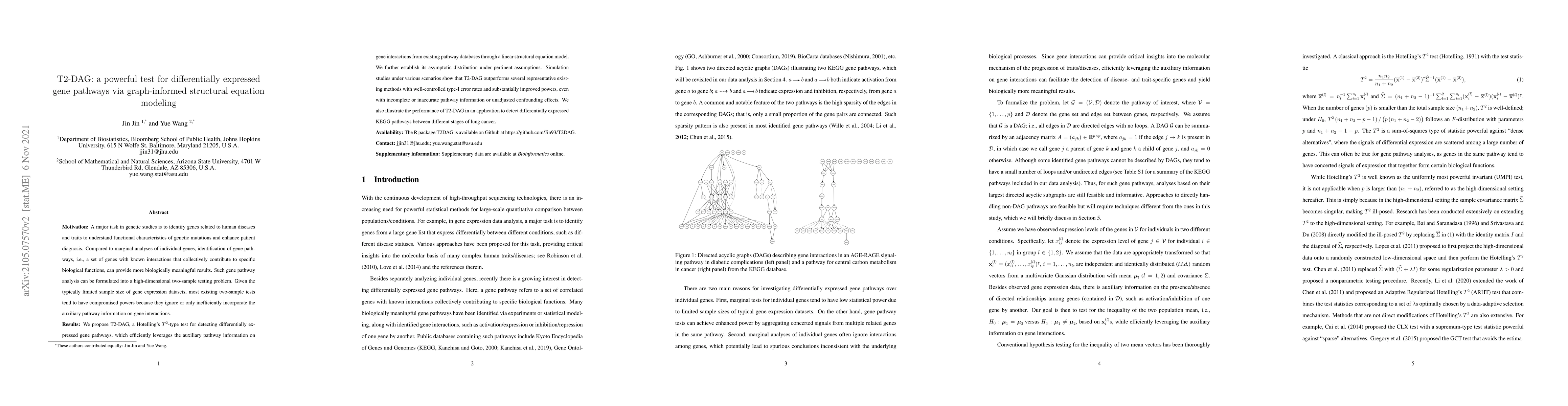 Thumbnail for A powerful test for differentially expressed gene pathways via
  graph-informed structural equation modeling