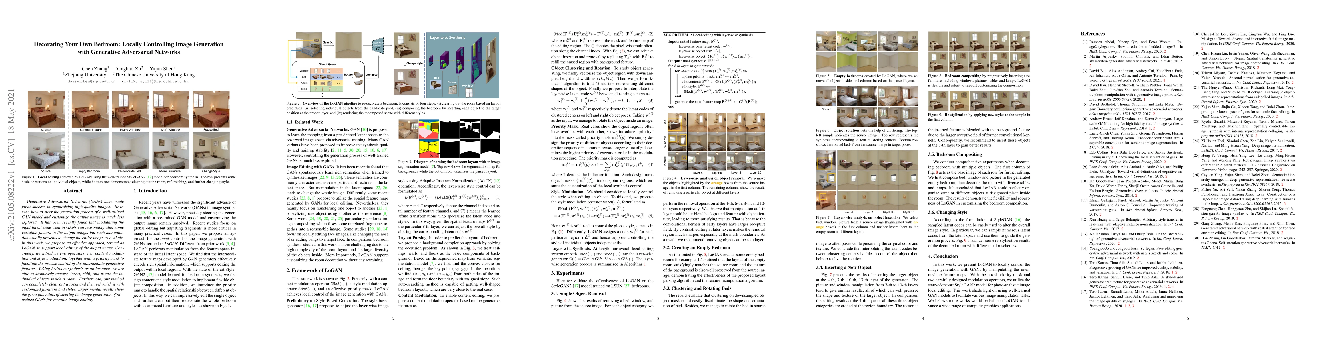 Thumbnail for Decorating Your Own Bedroom: Locally Controlling Image Generation with
  Generative Adversarial Networks