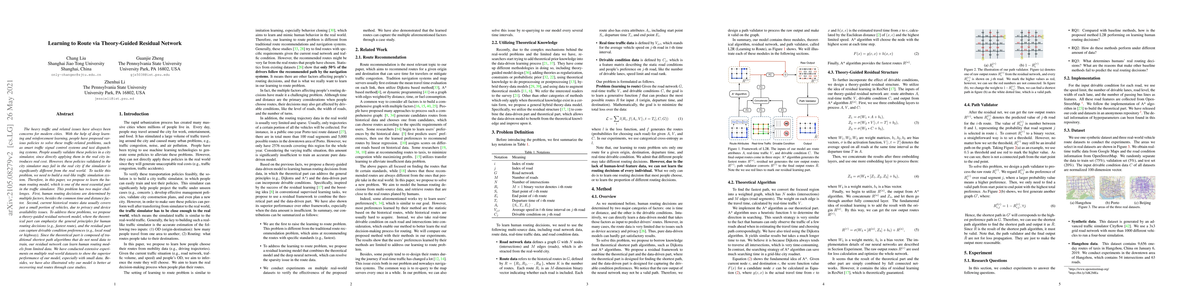 Thumbnail for Learning to Route via Theory-Guided Residual Network
