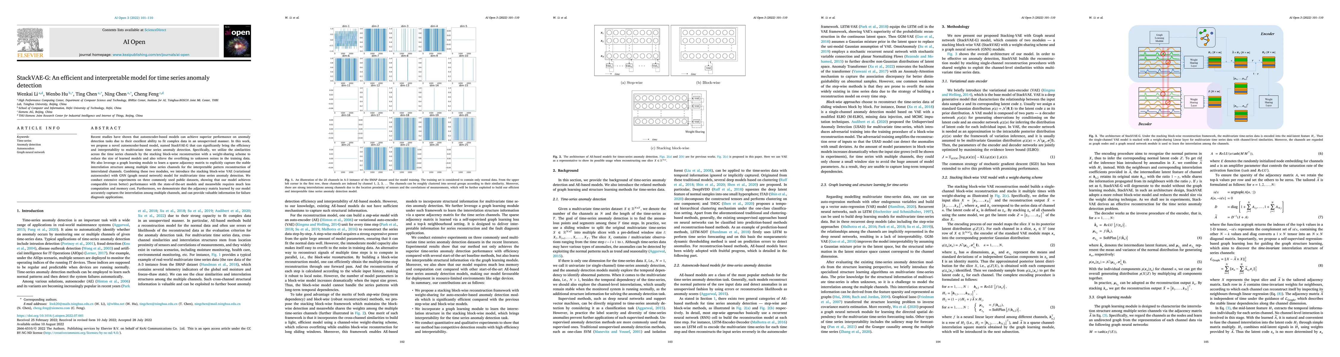 Thumbnail for StackVAE-G: An efficient and interpretable model for time series anomaly
  detection