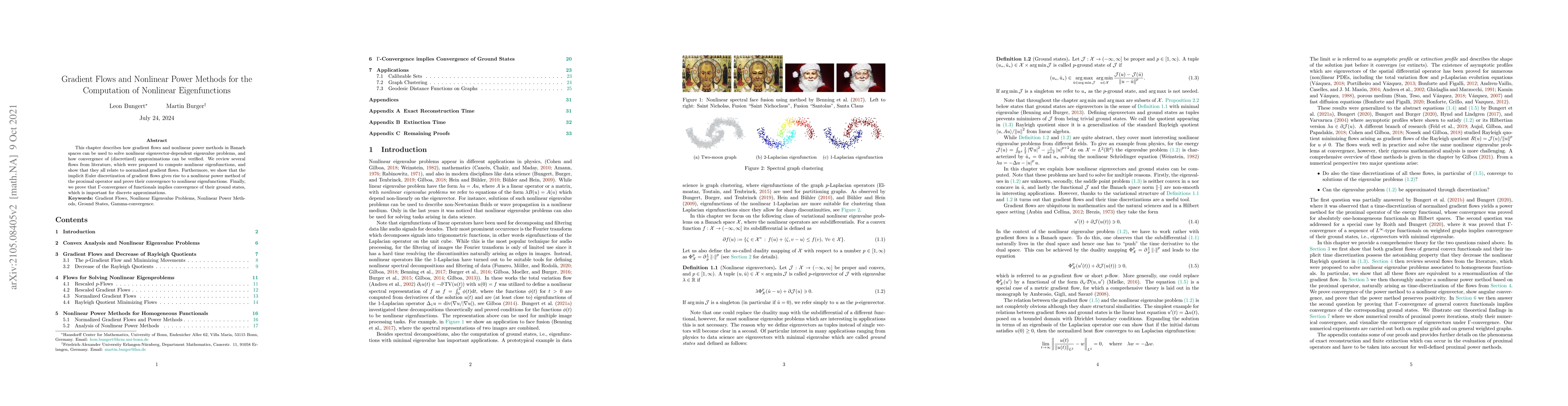Thumbnail for Gradient Flows and Nonlinear Power Methods for the Computation of
  Nonlinear Eigenfunctions