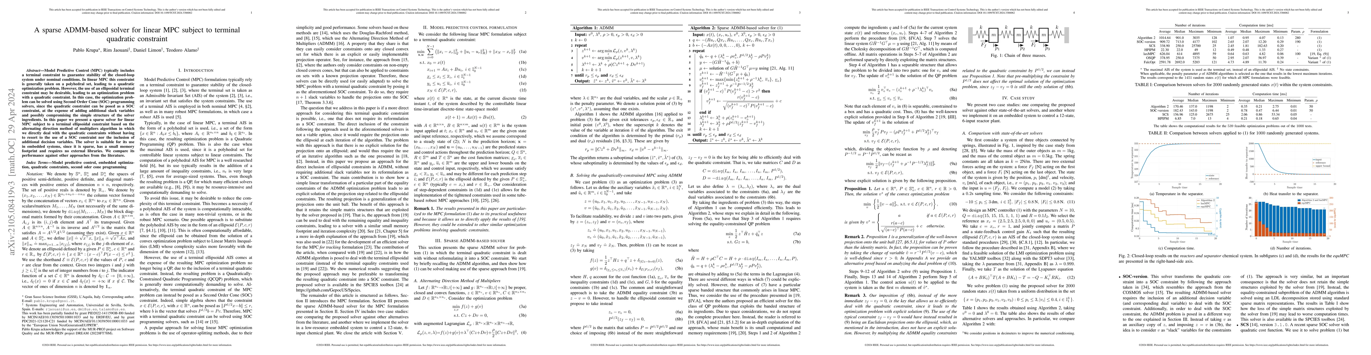 Thumbnail for A sparse ADMM-based solver for linear MPC subject to terminal quadratic
  constraint