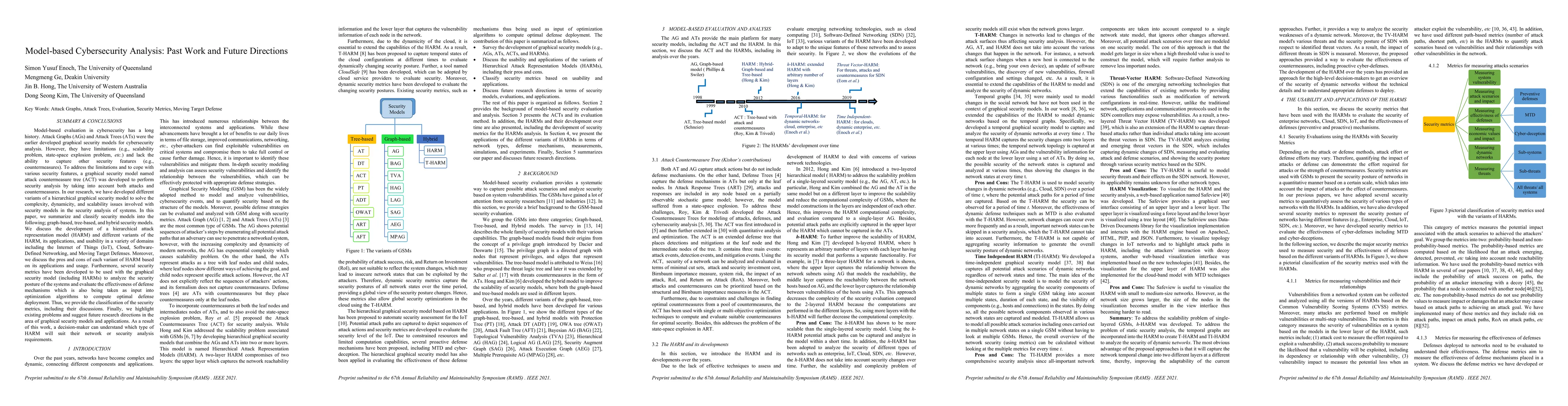 Thumbnail for Model-based Cybersecurity Analysis: Past Work and Future Directions