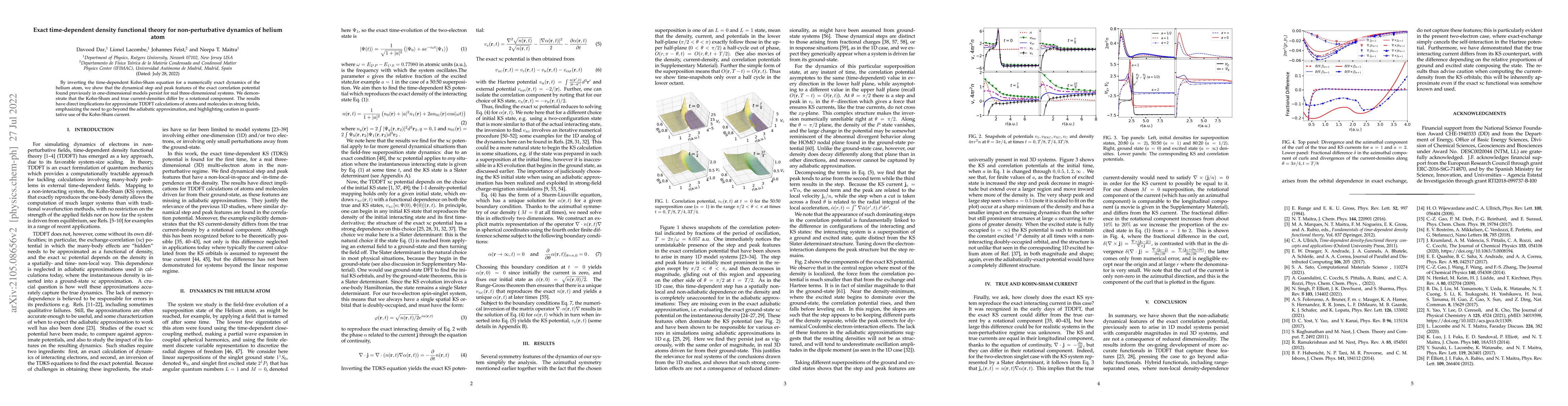 Thumbnail for Exact time-dependent density functional theory for non-perturbative
  dynamics of helium atom
