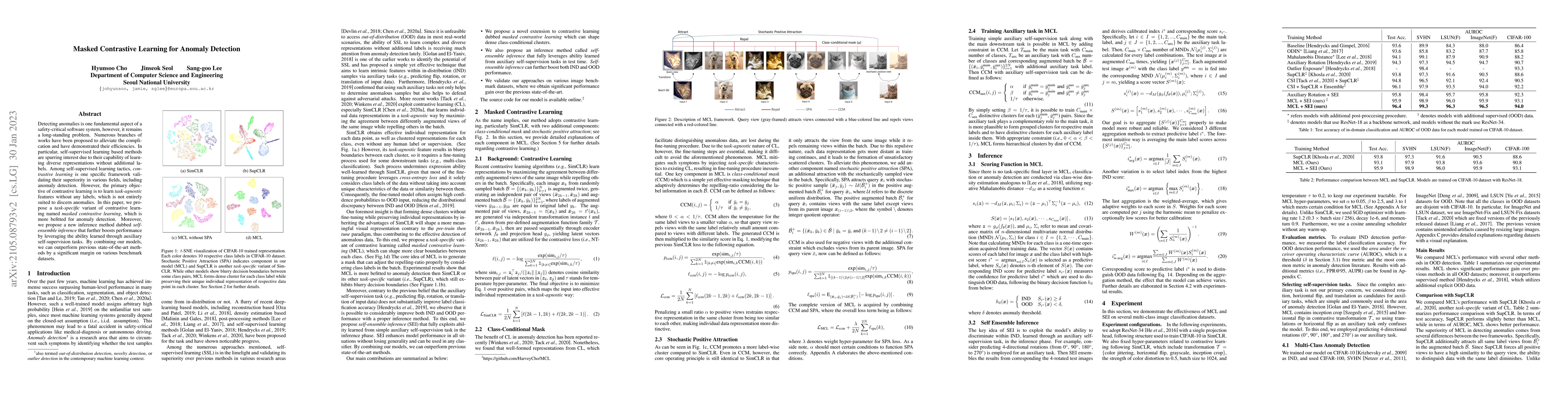 Thumbnail for Masked Contrastive Learning for Anomaly Detection