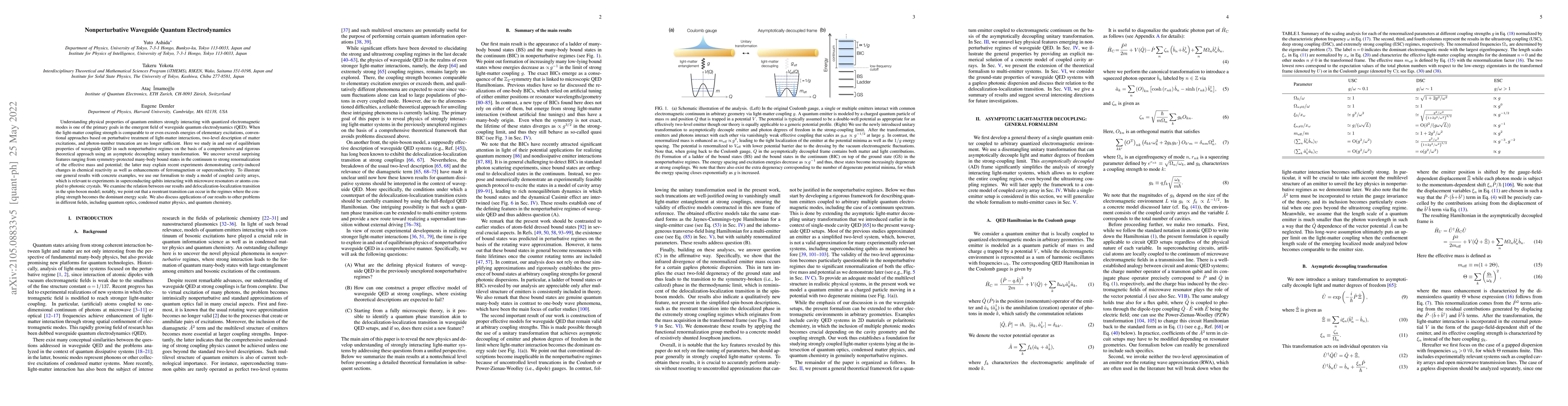 Thumbnail for Nonperturbative Waveguide Quantum Electrodynamics