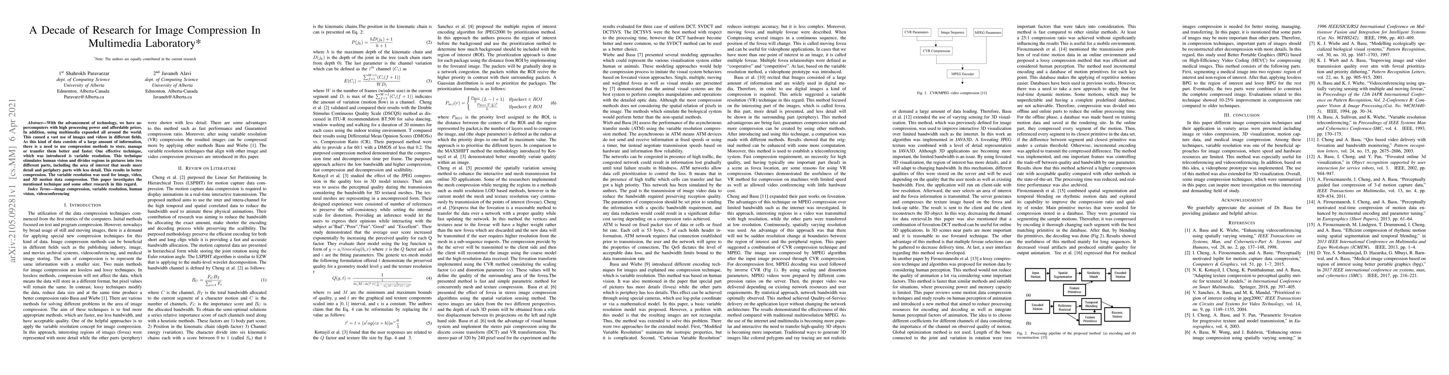 Thumbnail for A Decade of Research for Image Compression In Multimedia Laboratory