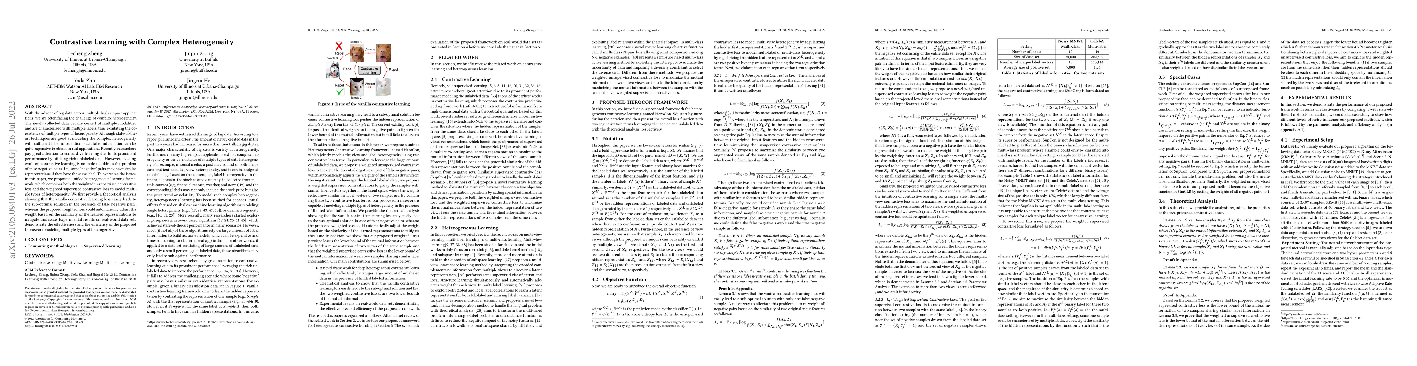 Thumbnail for Heterogeneous Contrastive Learning