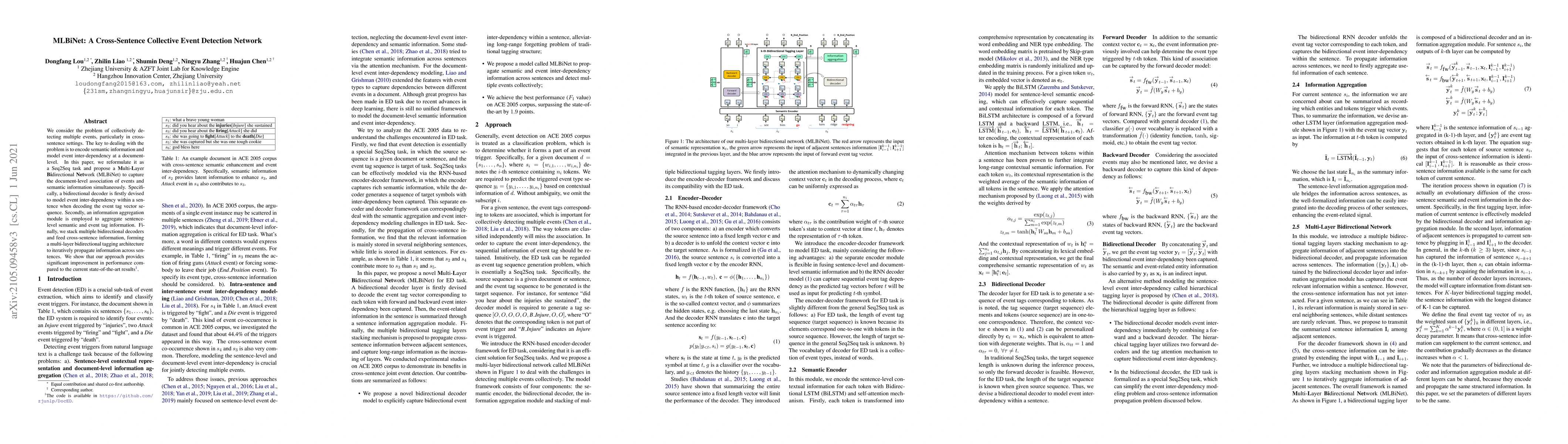 Thumbnail for MLBiNet: A Cross-Sentence Collective Event Detection Network