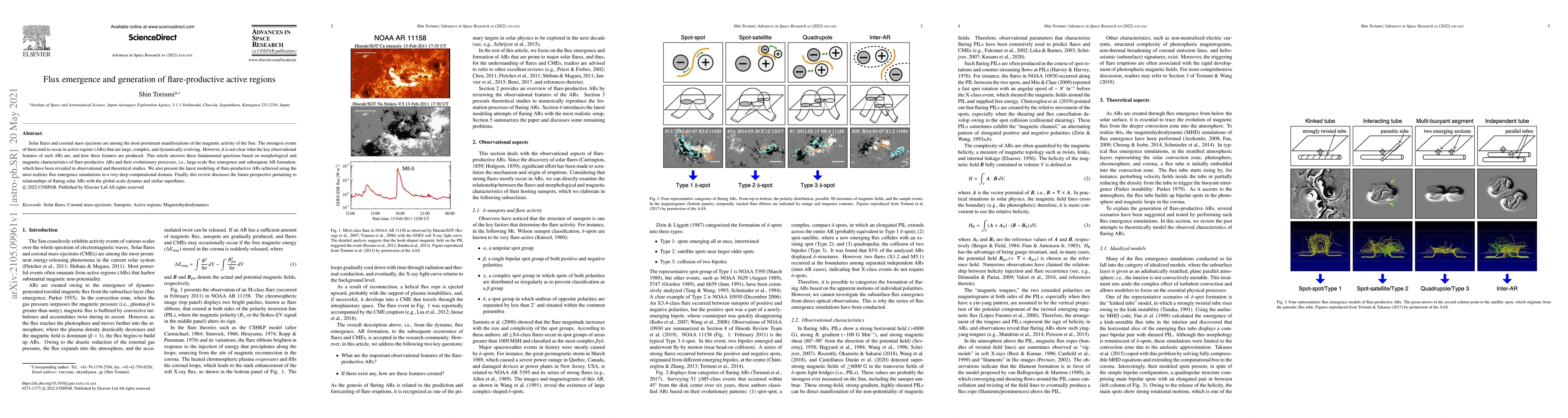 Thumbnail for Flux emergence and generation of flare-productive active regions