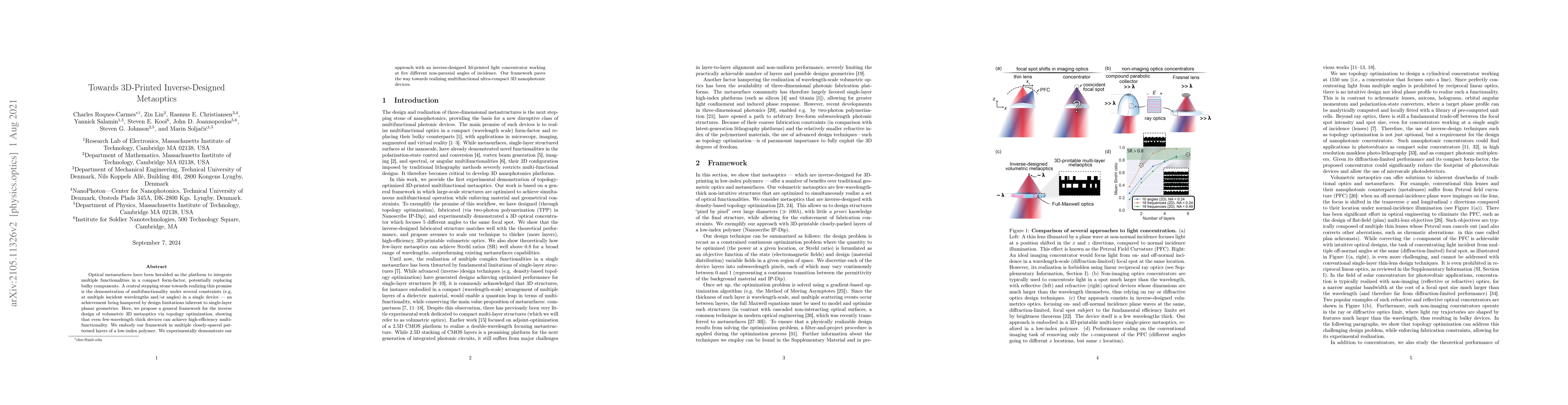 Thumbnail for Towards 3D-Printed Inverse-Designed Metaoptics