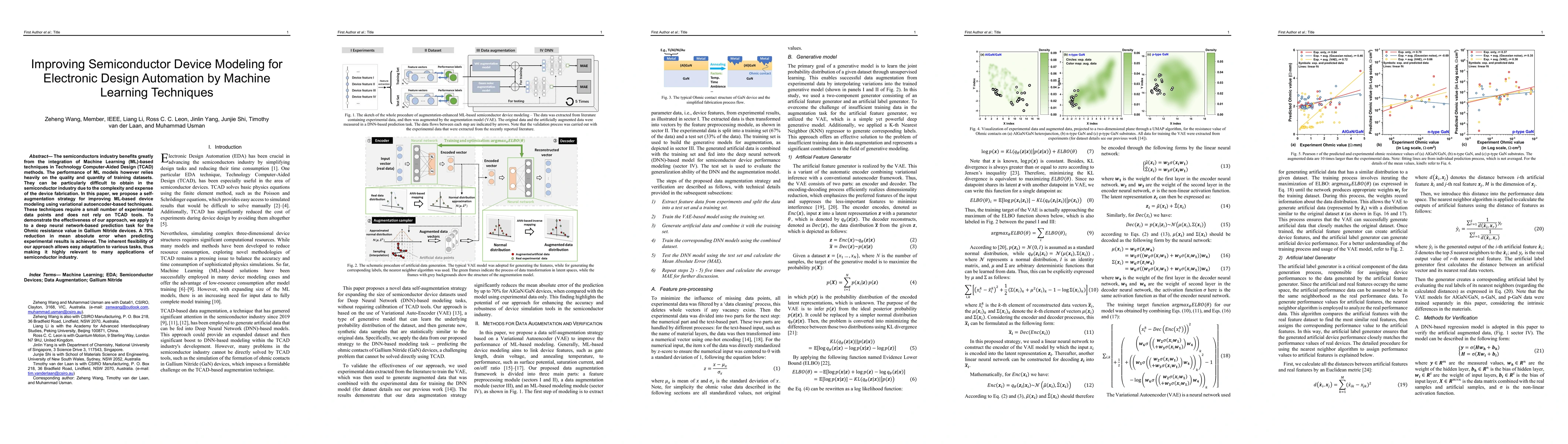 Thumbnail for Improving Semiconductor Device Modeling for Electronic Design Automation
  by Machine Learning Techniques