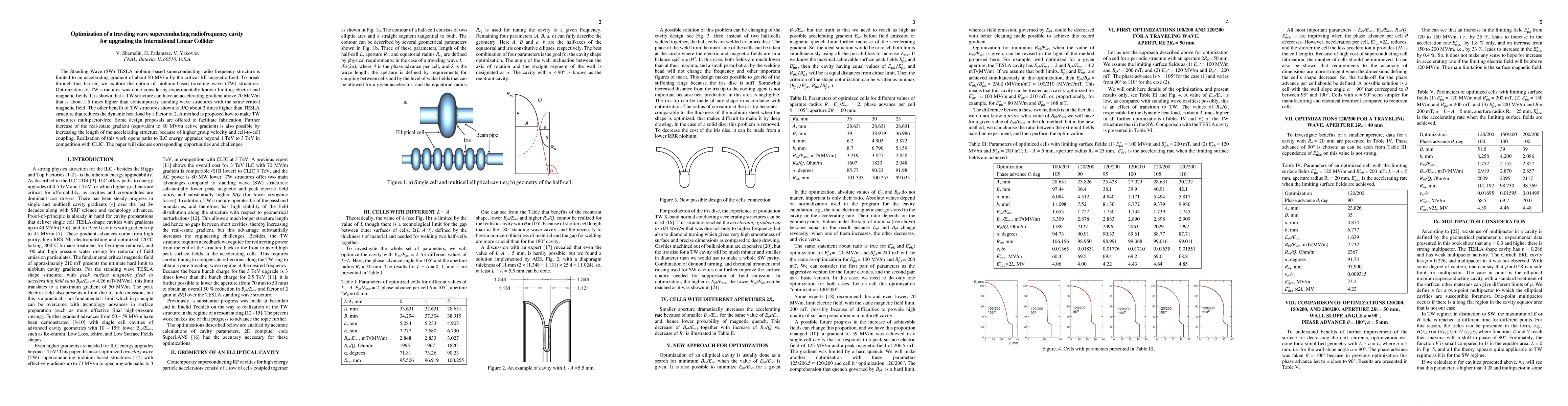 Thumbnail for Optimization of a traveling wave superconducting radiofrequency cavity
  for upgrading the International Linear Collider