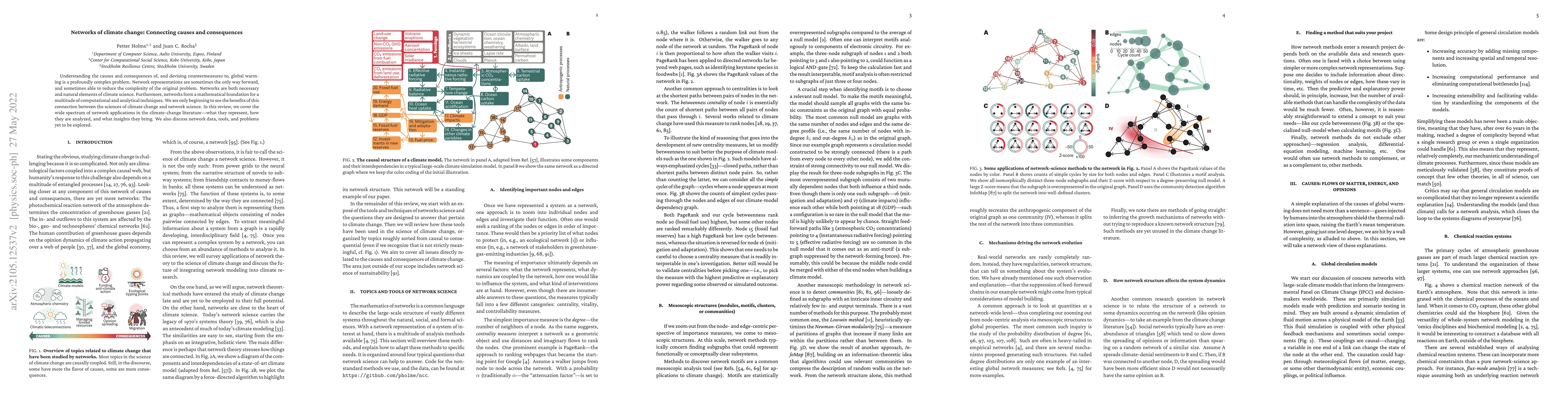 Thumbnail for Networks of climate change: Connecting causes and consequences