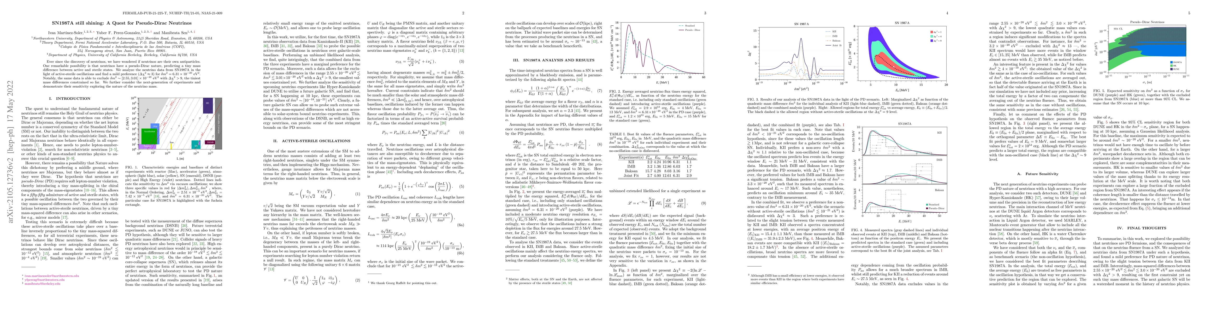 Thumbnail for SN1987A still shining: A Quest for Pseudo-Dirac Neutrinos